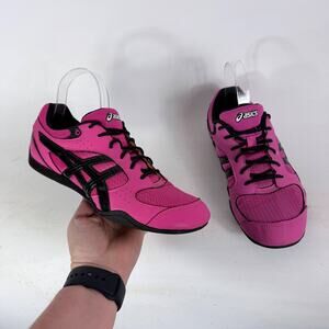 ASICS Gel-Rhythmic 2 Cross Training Shoes Women's 8.5 Pink Lace-Up Low Top